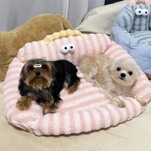 canape-pour-chien-moderne-style-confort-rose-moelleux-nid-douillet-chaud-lavable-durable