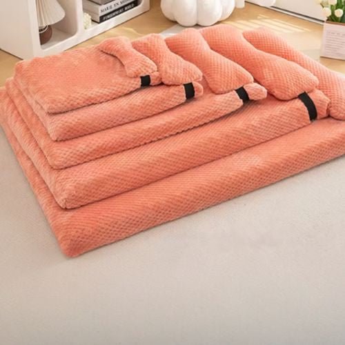 Matelas orthopédique chien intérieur déhoussable, toute taille petite, moyenne et grande