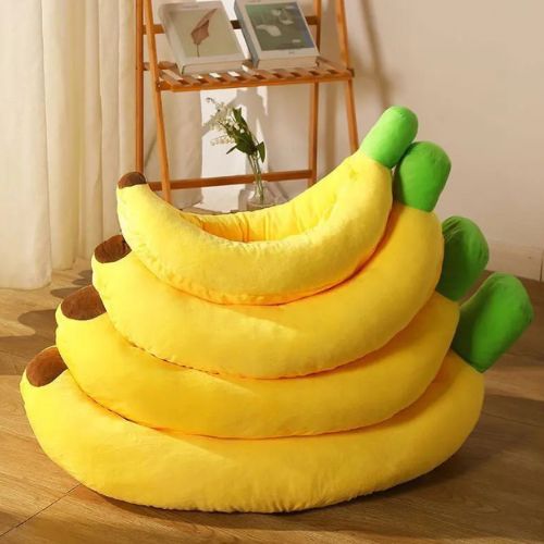 Panier A Chien Format Banane