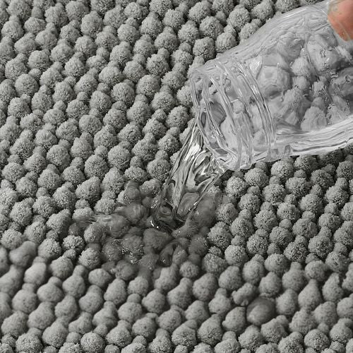 tapis-pour-chien-étanche-douillet-très absorbant-gris