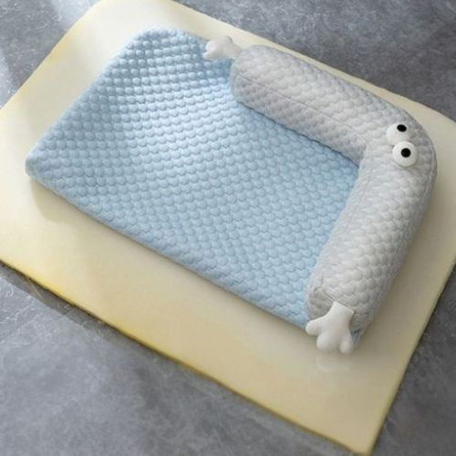 Accessoire d’intérieur de type tapis rafraichissant chien déhoussable et amovible