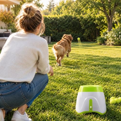 Lanceur de balle pour chiens automatique – BalleFolie