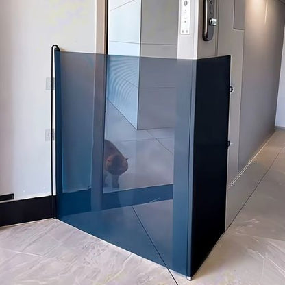 barriere pour chien souple et robuste empêchant le chien d’entrer dans une zone interdite