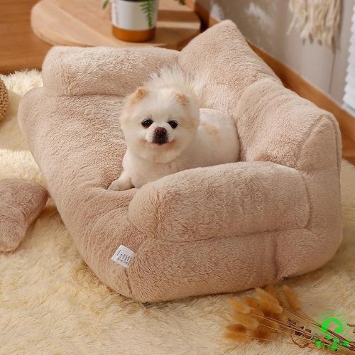 canape-pour-chien-beige