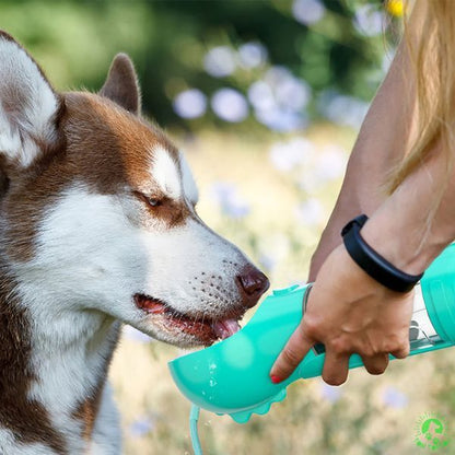 gourde-pour-chien-bleu-multifonction-gamelle-gourde-sac-a-crotte-chien-résistant-antifuite