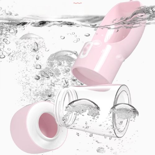 Accessoire de voyage gourde pour chien lavable et facile à utiliser