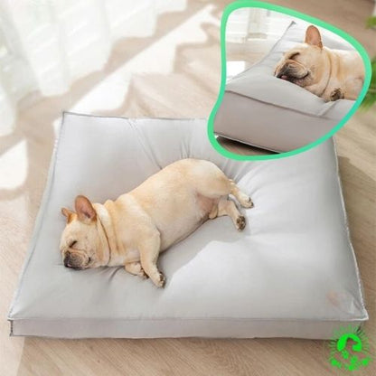 lit-pour-chien-lit-chien-moelleux-confortable-gris