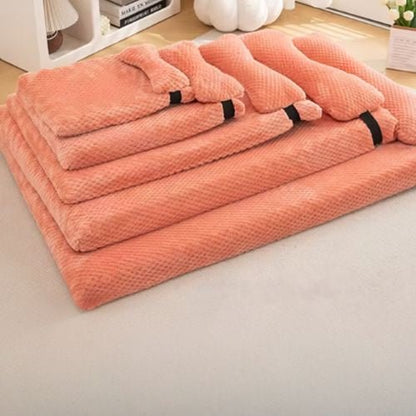 Matelas orthopédique chien intérieur déhoussable, toute taille petite, moyenne et grande