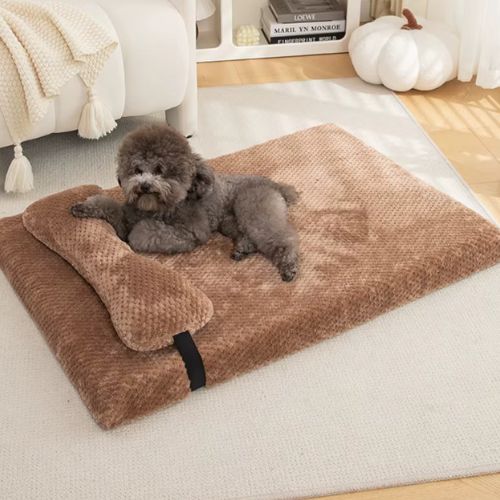 Matelas Orthopédique Marron confortable avec finition élégante et moderne.