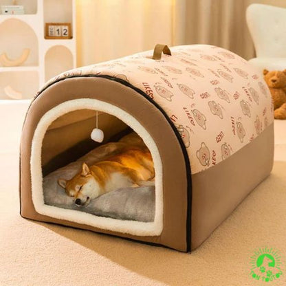 niche-chien-XXL-beige