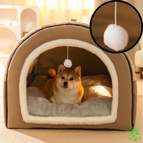 niche-chien-XXL-spacieuse-amovible-pliable