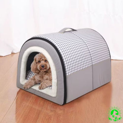 niche-chien-interieur-apaisant-gris