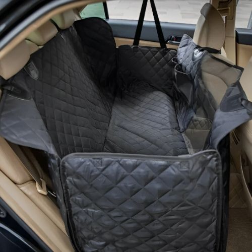 Protection voiture chien matelassée pour voyager avec son animal en toute sécurité