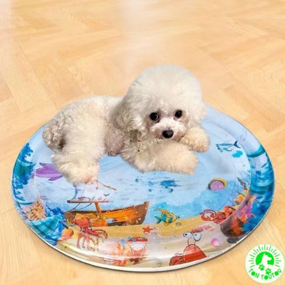 tapis-chien-rafraichissant-confortable-apaisant-cocon-frais-moelleux-pliable-antiderapant-antistress-detente-impermeable-etanche-lit-chien-chat-petit-moyen-taille-anti-chaleur-anti-canicule-bien-etre-pratique-detente-facile-a-nettoyer-lavable-turquoise-bleu-coussin-chien-chat-design-elegant-attrayant-resistant-durable-aux-griffures-aux-mordillements-aux-morsures-pliable-jouet-pour-chien